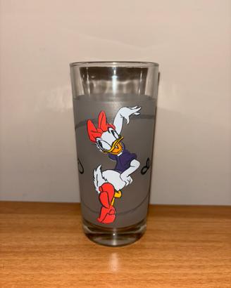 Bicchiere vetro Daisy Duck