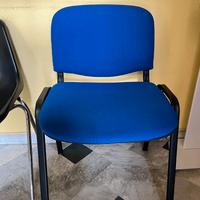 Stock 15 sedie ufficio/sala d’attesa–varie tipolog
