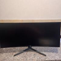 LG Monitor Gaming Ultrawide Curvo 34” 160Hz