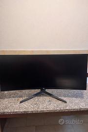 LG Monitor Gaming Ultrawide Curvo 34” 160Hz