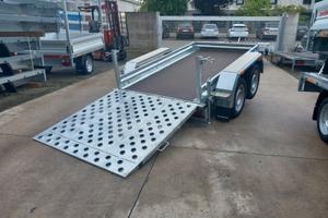 RIMORCHIO TRASPORTO COSE MACCHINARI CASSONATO CON 