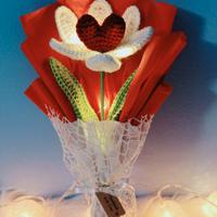 Fiori Uncinetto cuore ❤️