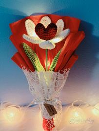 Fiori Uncinetto cuore ❤️
