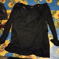 maglia nera con paillettes 