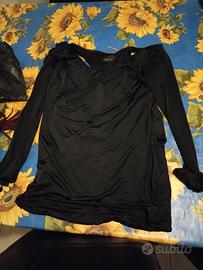 maglia nera con paillettes 