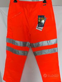 pantalone da lavoro uomo alta visibilità 