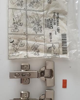Cerniere dell'IKEA +altra coppia no scatto 