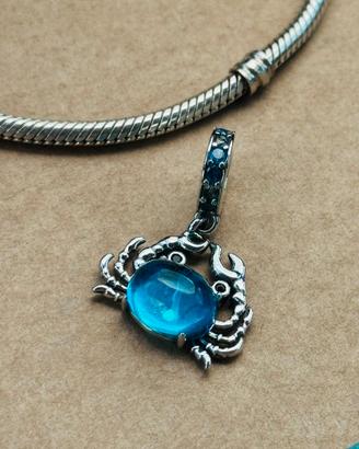 Charm Granchio argento compatibile Pandora
