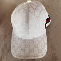 Cappellino gucci bianco