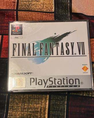 Final Fantasy VII – PS1 – PAL – Platinum Edition