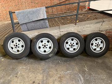 Gomme e cerchi 16 Land Range Rover P38 Discovery 2