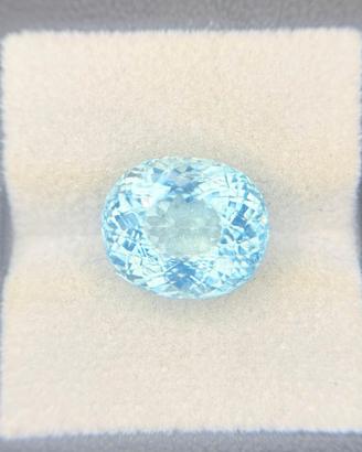 pietra preziosa acquamarina 7.62 carati
