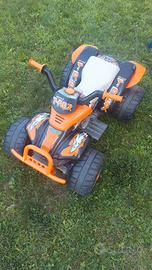  Quad elettrico PegPerego T-Rex 12V+Batteria nuova