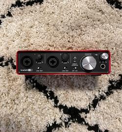 Scheda audio Scarlett Focusrite 2i2 2nd generation