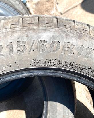 2 ruote 4 stagioni 215/60 R17