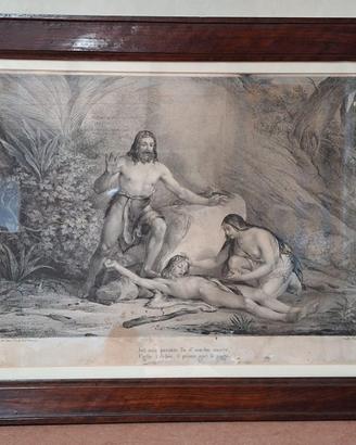 Quadro "La morte di Abele"