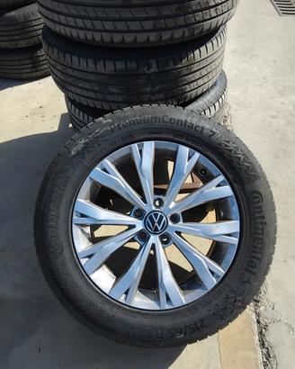 n. 04 CERCHI Gomme 17°p - vw tiguan