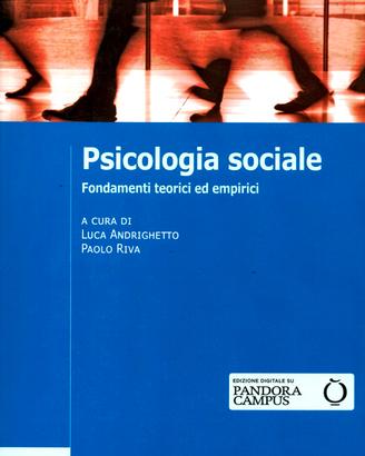 PSICOLOGIA SOCIALE FONDAMENTI TEORICI ED EMPIRICI