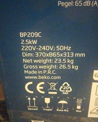 climatizzatore portatile Beko 