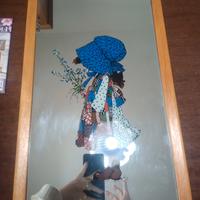 Specchio vintage Sarakay anni 80