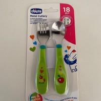Set Posate Metal Cutlery CHICCO