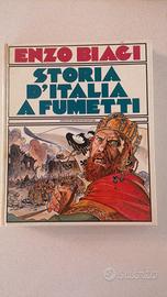 LIBRO FUMETTI "STORIA D'ITALIA A FUMETTI" 1980