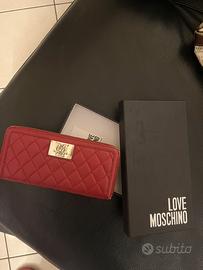 Portafoglio Love Moschino Originale Capiente