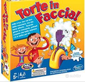 Gioco torte in faccia