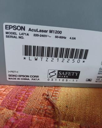 Epson AcuLaser M1200 trattabile 