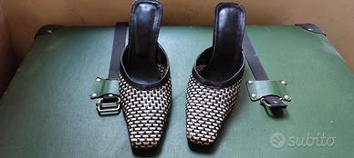 sabot con tacco vintage 37.5