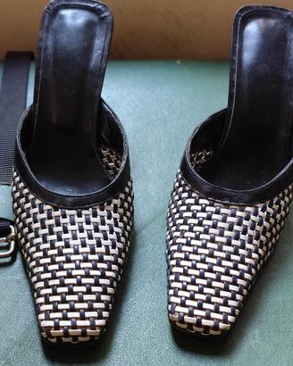 sabot con tacco vintage 37.5
