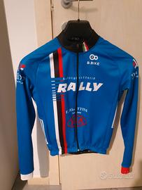 maglia termica ciclismo b.bike taglia S