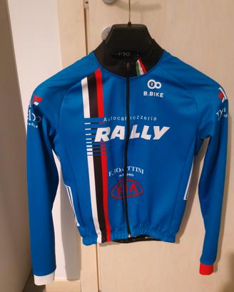 maglia termica ciclismo b.bike taglia S