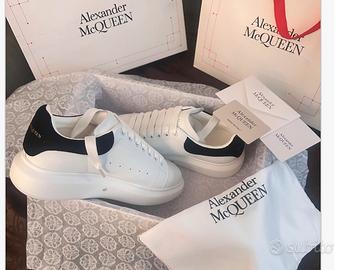 McQueen set sneakers 37 38 39 40 whiteblack pelle