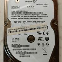 Hard Disk 320 GB SATA 2.5".