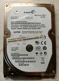 Hard Disk 320 GB SATA 2.5".