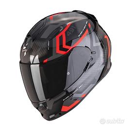 CASCO INTEGRALE MOTO SCORPION EXO 491 SPIN ROSSO