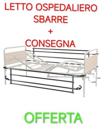 Letto ospedaliero completo materasso e CONSEGNA