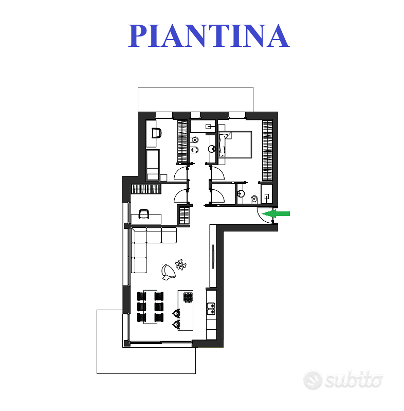 Appartamento – Udine, Borgo Gemona / Borc Glemone, San Marco - Vista 2