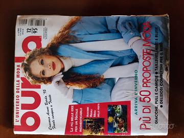 burda con cartamodelli del 12/1995