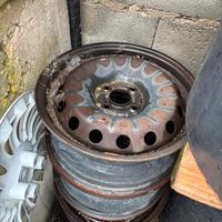 Cerchi in ferro fiat da 15