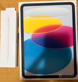 Ipad A16 128gb blu nuovo garanzia ed apple pencil