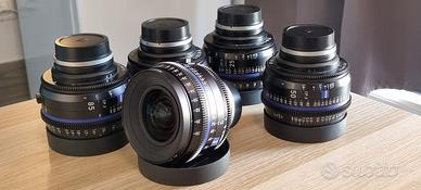 Zeiss CP.3 Lens set: 15, 25, 35, 50, 85 mm