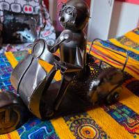 portabottiglia in ferro