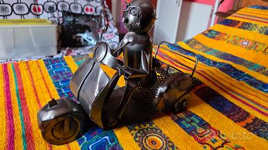 portabottiglia in ferro