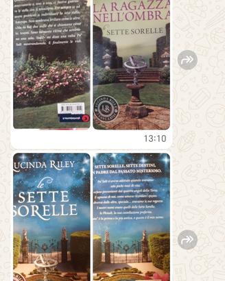 Romanzi Lucinda Riley serie le sette sorelle