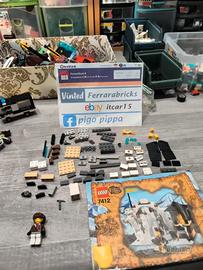 LEGO 7412 Yeti's Hideout istruzioni e minifigura