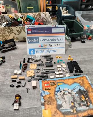 LEGO 7412 Yeti's Hideout istruzioni e minifigura