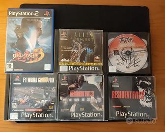 giochi ps1 e ps2 resident evil