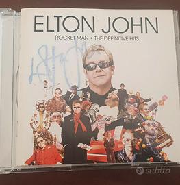 Elton John - Rocket Man cd autografo 2007